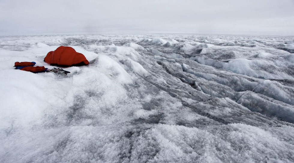 Camping on the Glacier